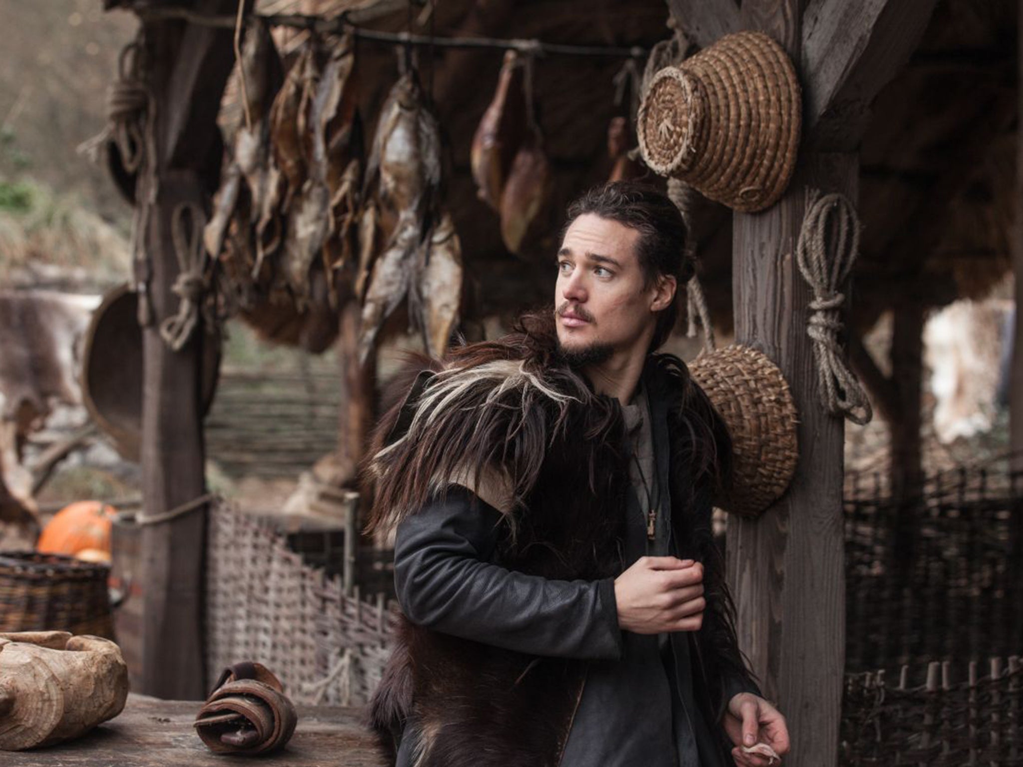 Mixed-up kid: Uhtred, played by Alexander Dreymon