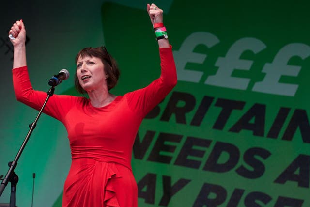 Frances O’Grady, general secretary of the TUC, has warned that workers’ rights are at stake in the EU referendum