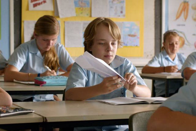 Ed Oxenbould gives an appealing performance in the otherwise bland and flimsy 'Paper Planes'