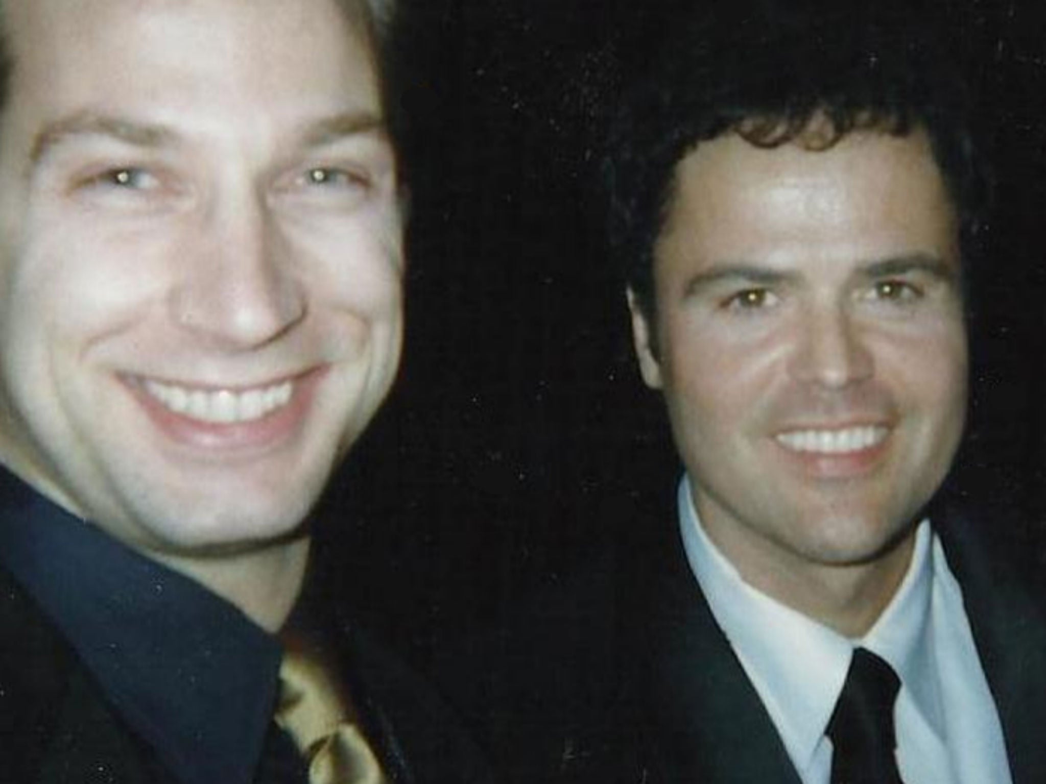 Brian Daniel with Donnie Osmond