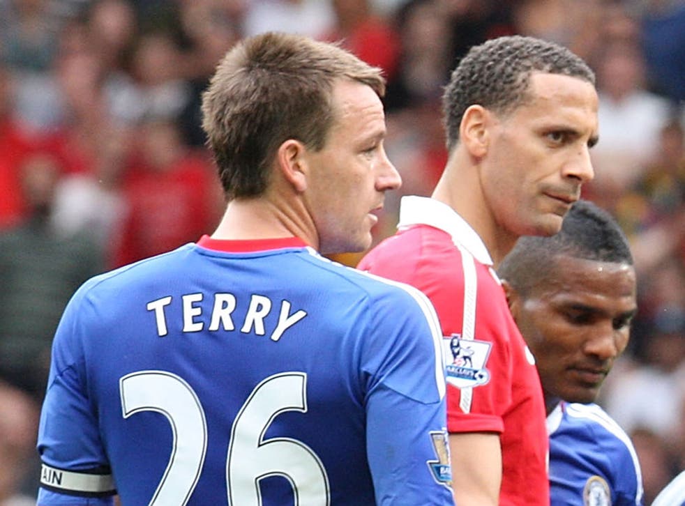 Rio Ferdinand and John Terry in 2011