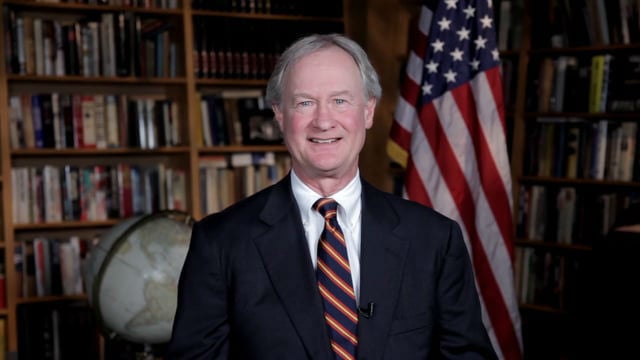 Lincoln Chafee has struggled to make headway in the polls