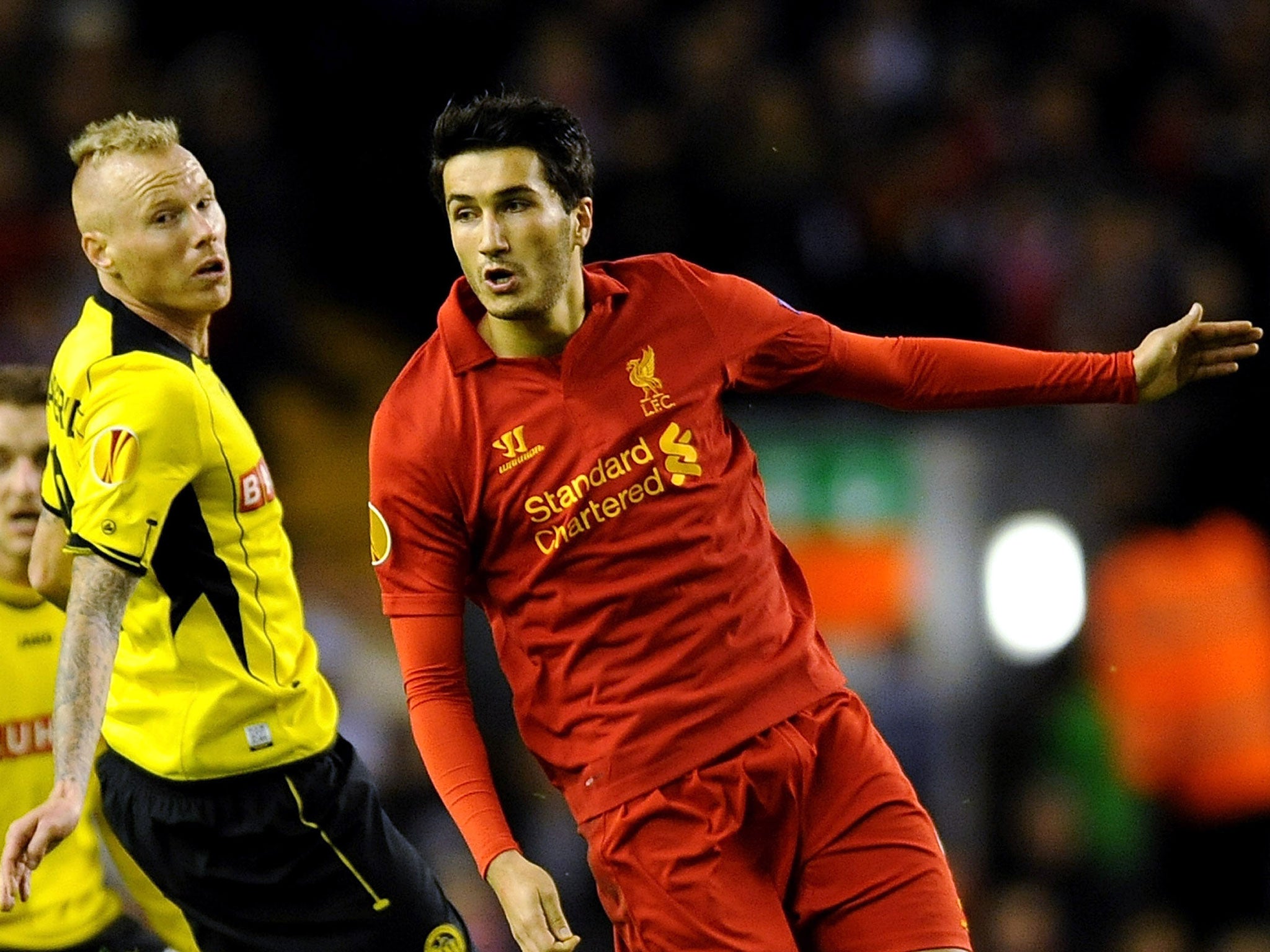 Nuri Sahin struggled during his short spell with Liverpool