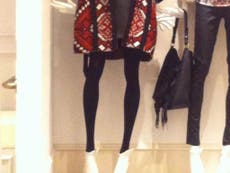 Oasis mannequin with 'disgustingly skinny' legs sparks outrage