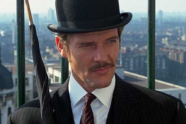 Roger Moore in The Man Who Haunted Himself