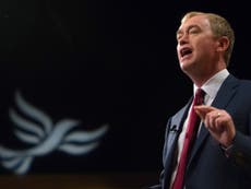 Tim Farron accuses Tories of cutting asylum seekers' financial support