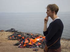 Yvette Cooper slams EU's failure to help refugees in Lesbos