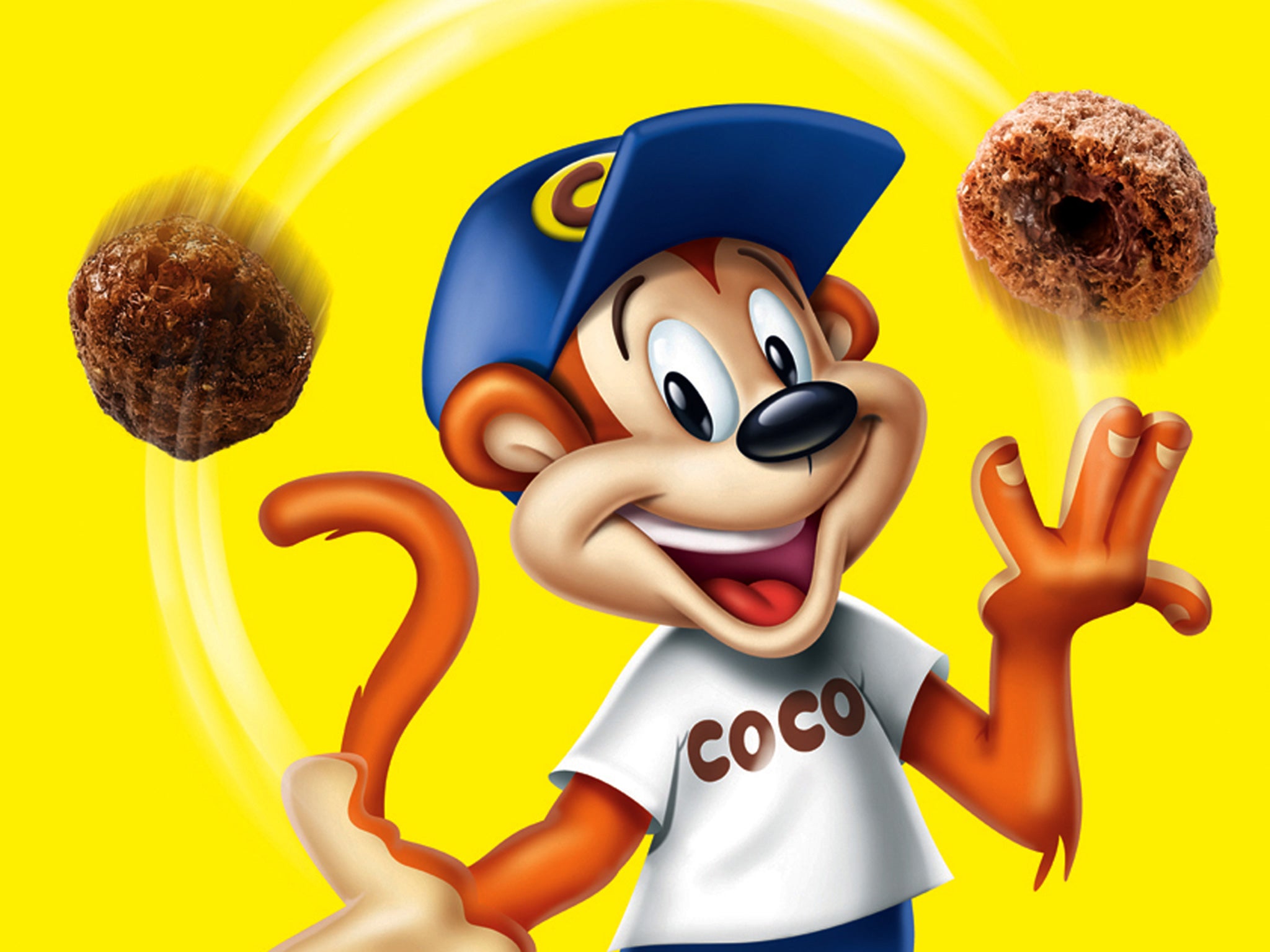 Coco the Monkey is among the characters blamed for influencing food choices