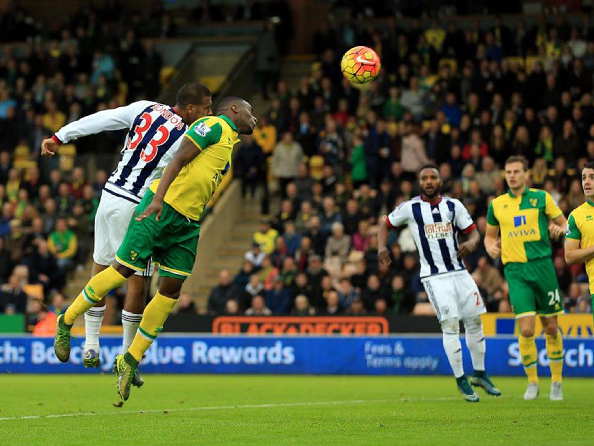 Rondon heads home the winner