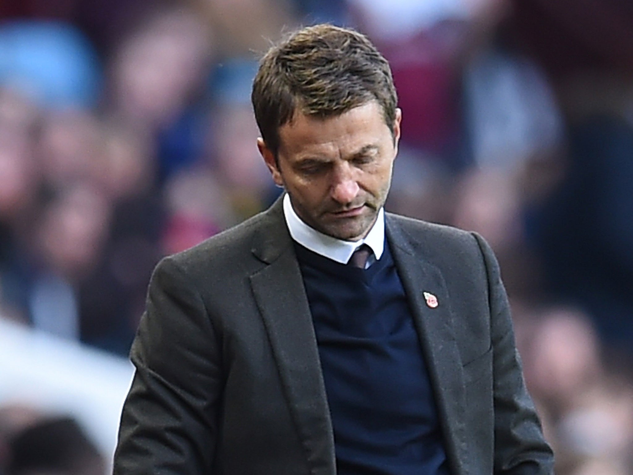Sherwood's future at Villa Park is now hanging by a thread