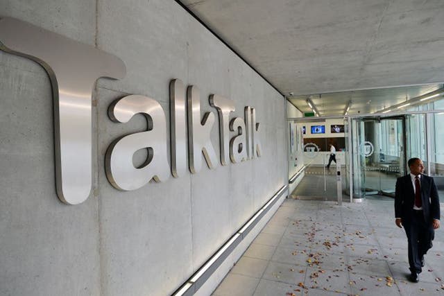 Talktalk have said the cyber attack would not allow criminals to plunder customers’ bank accounts
