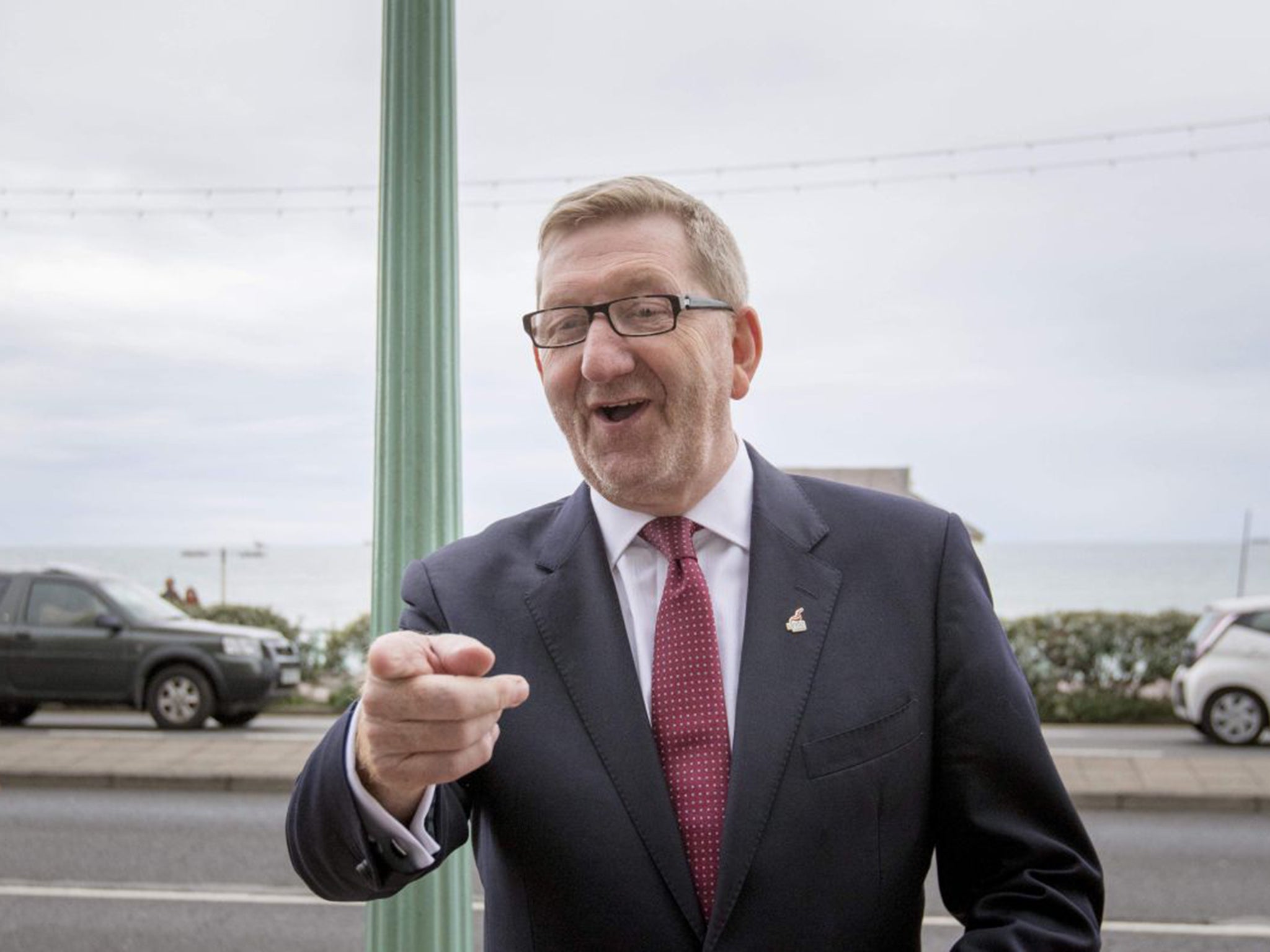 Trade unionists, such as Len McCluskey, are distrusted by two-thirds of those polled