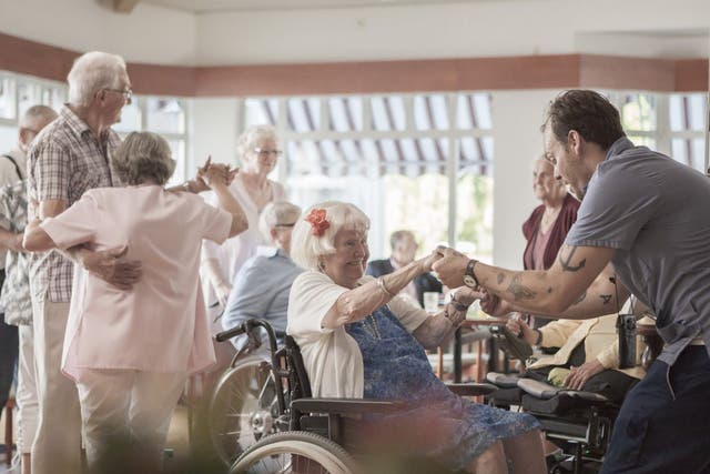 A care home in Liseberg, Sweden, puts free music  to good use