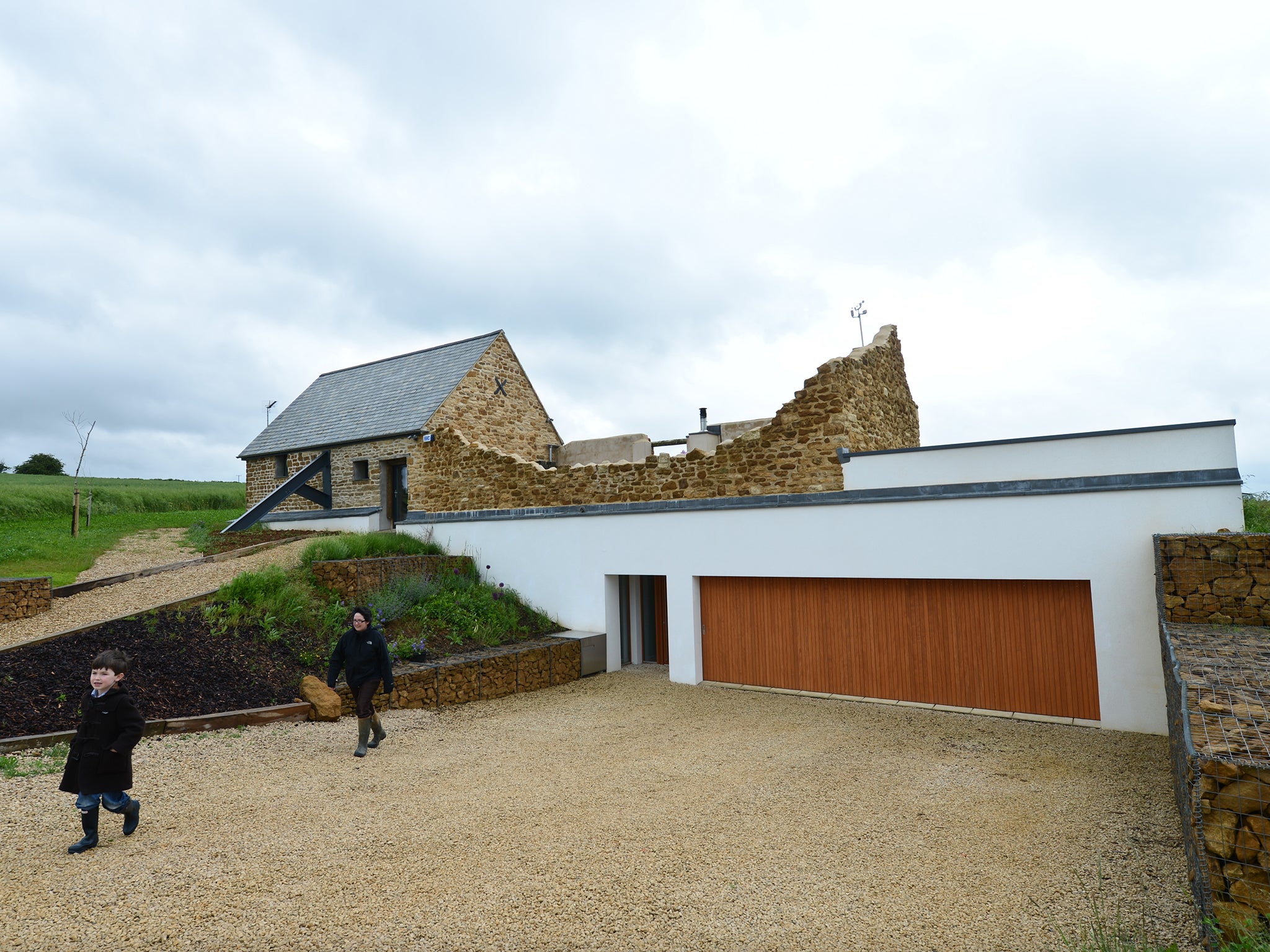 A 'Passivhaus' dwelling is one that is air-tight and needs little or no heating because heat isn't lost in winter and in summer the house remains cool