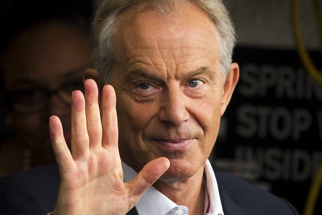 Tony Blair, former prime minister