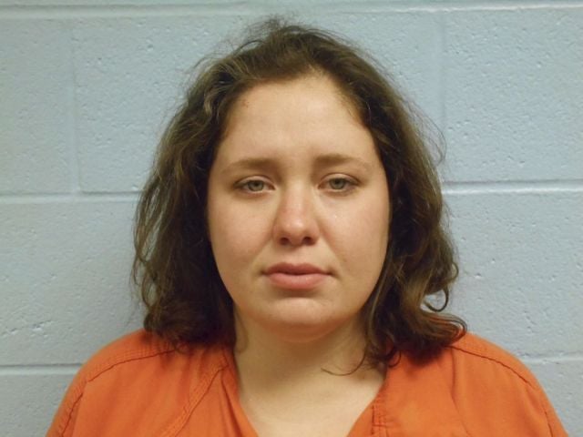 Adacia Chambers, who spent the night in custody