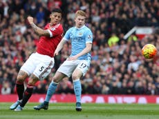 'Phenomenal' Rojo lauded for display in Manchester derby 