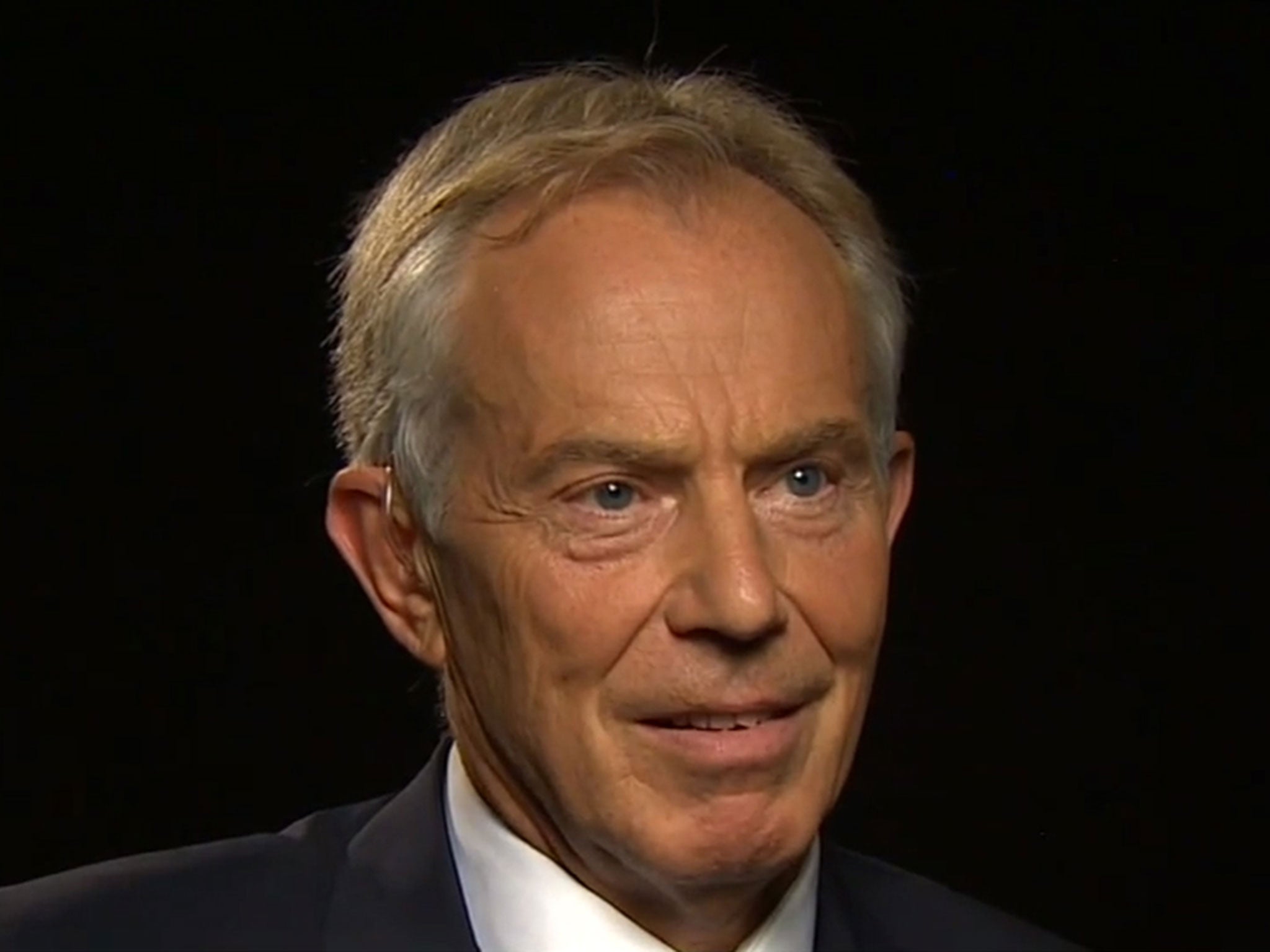 Tony Blair interviewed on CNN