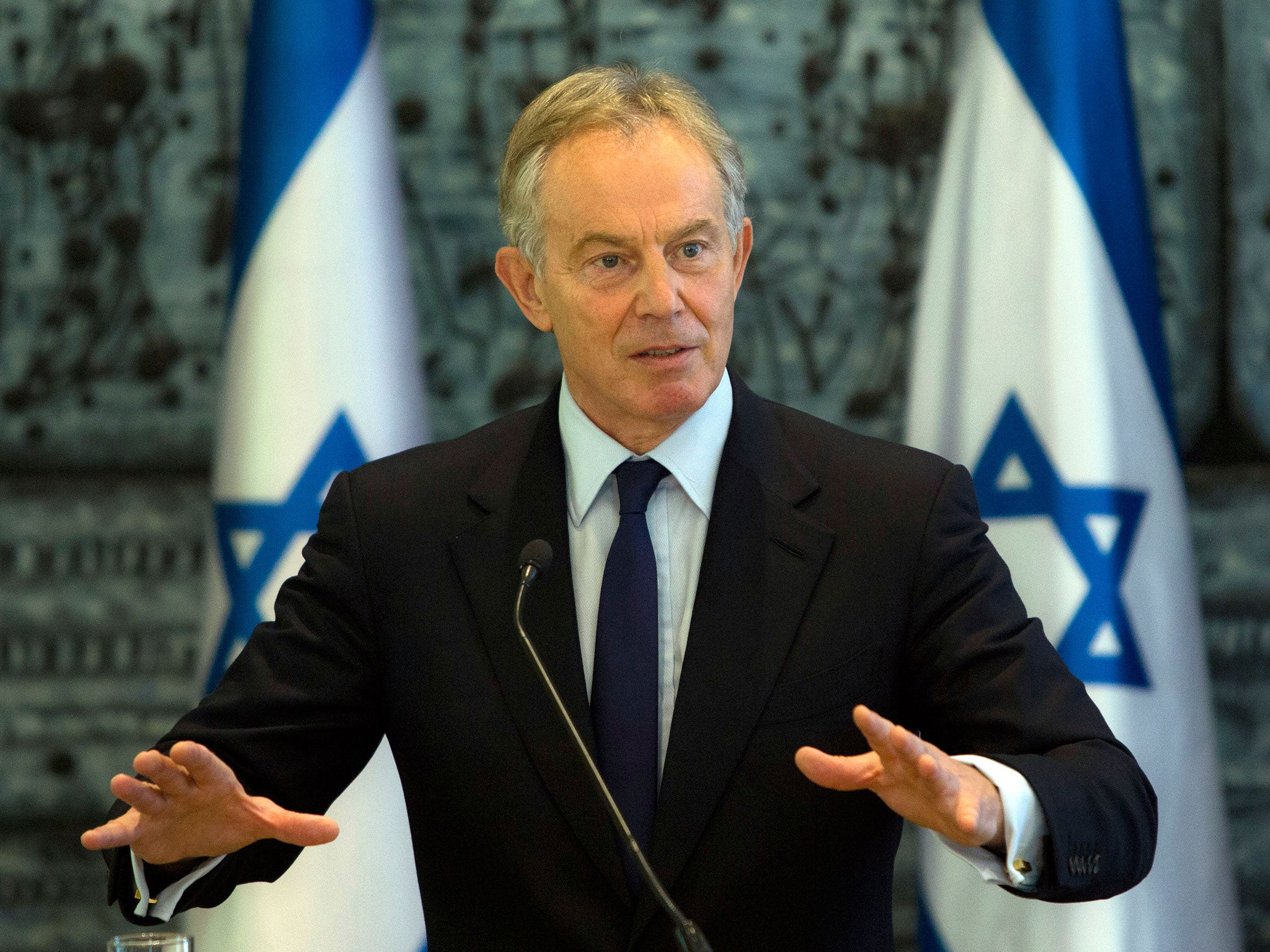 Former British Prime Minister and Middle-East envoy Tony Blair
