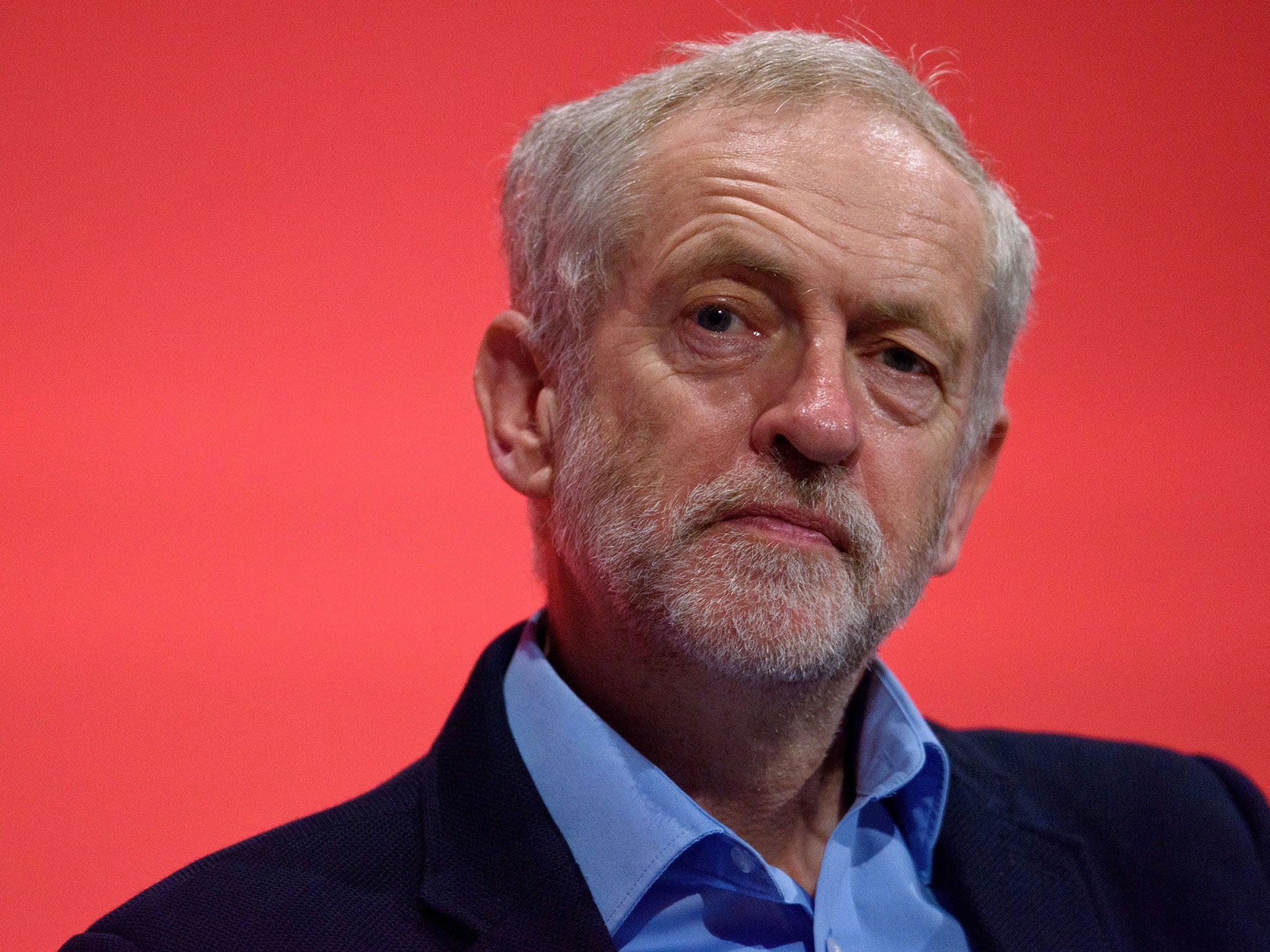 Labour Leader Jeremy Corbyn during the Labour Party Autumn Conference