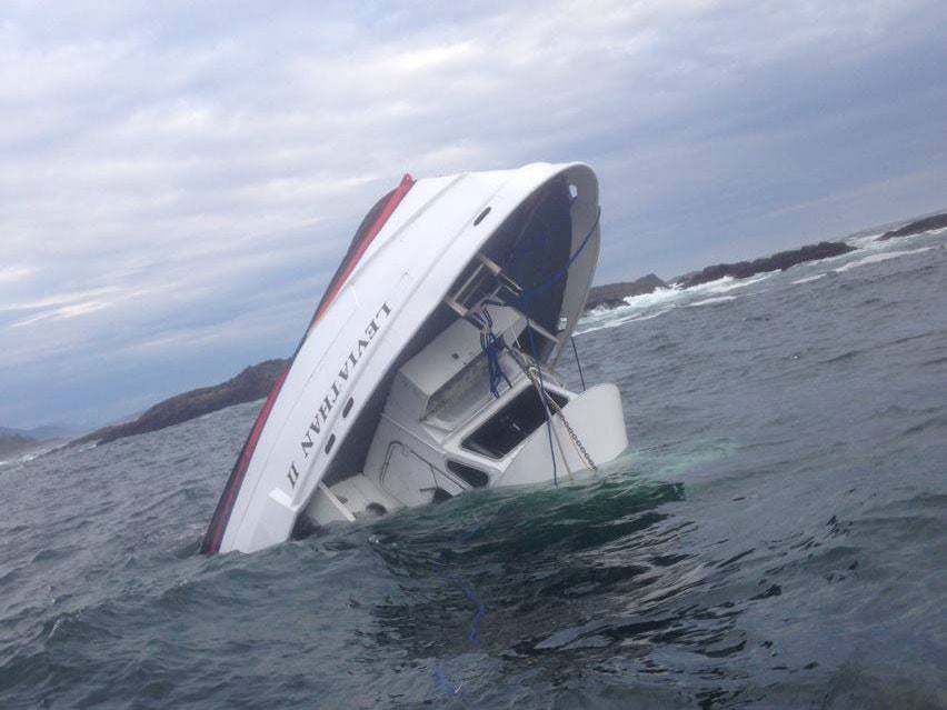 One person remains missing after the Leviathan II sank