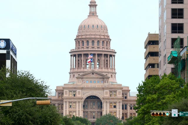 The state capitol in Austin, Texas, the fastest growing city in America