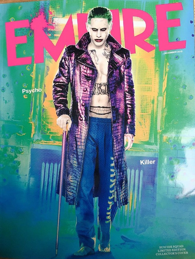 Jared Leto on the front cover of Empire magazine