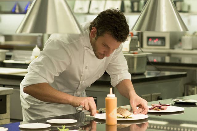 Bradley Cooper stars as a once-successful chef who’s trying to get his career cooking again in ‘Burnt’