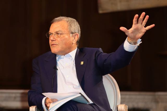 Sir Martin Sorrell heads up WPP, the world’s biggest ad company