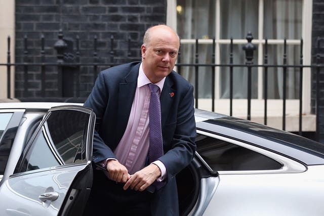 Chris Grayling, the Leader of the House of Commons