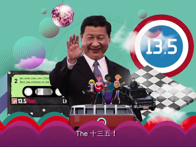 China releases another bizarre propaganda video, this time celebrating its latest five-year plan