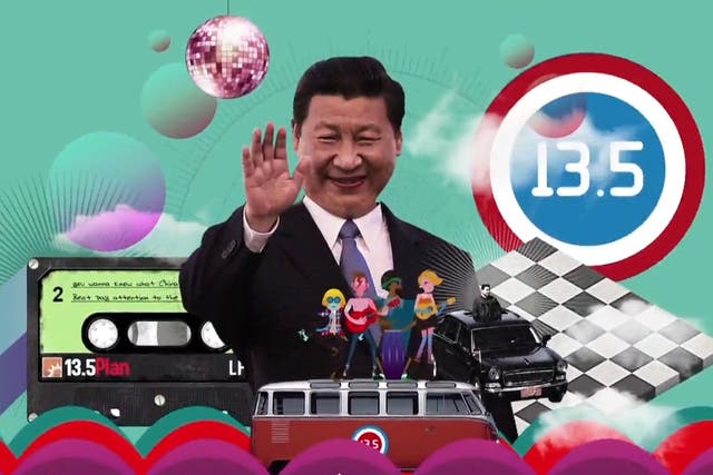 China releases another bizarre propaganda video, this time celebrating its latest five-year plan