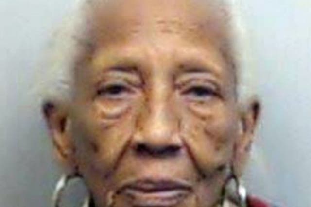 A photo of Doris Payne, 85, released by the Fulton County Sheriff’s Office