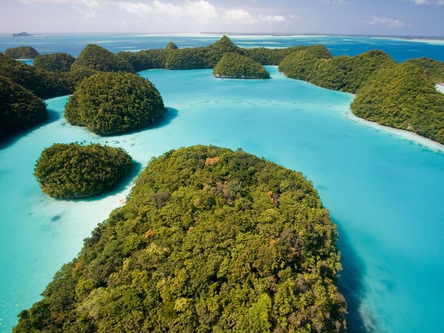 The tiny Pacific island nation of Palau