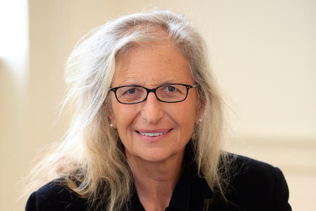 Leibovitz was speaking at the launch event for 'Women: New Portraits'