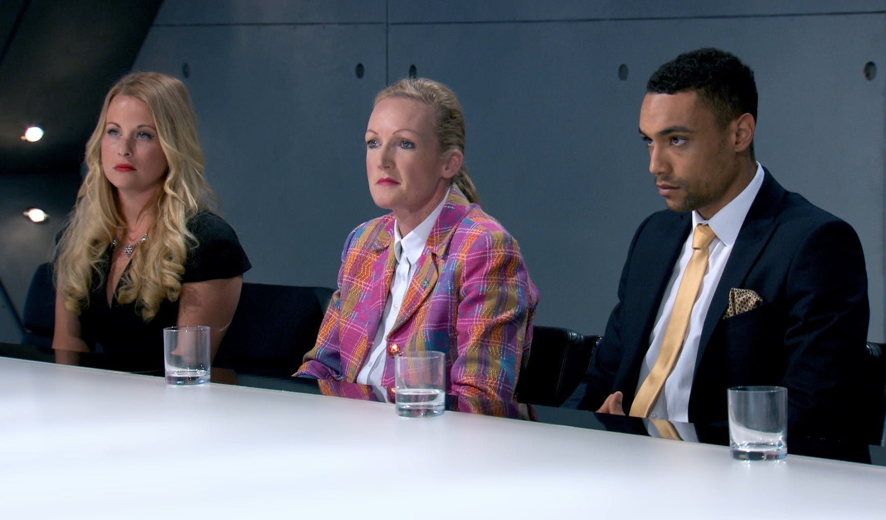 Scott, Ruth and Selina on The Apprentice