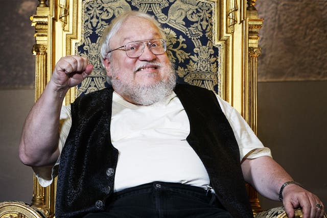 Enthroned: GoT has made a household name of the author of the books, George RR Martin