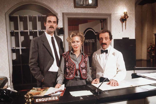 Inventive, inspired, ingenious sarcasm: The cast of Fawlty Towers