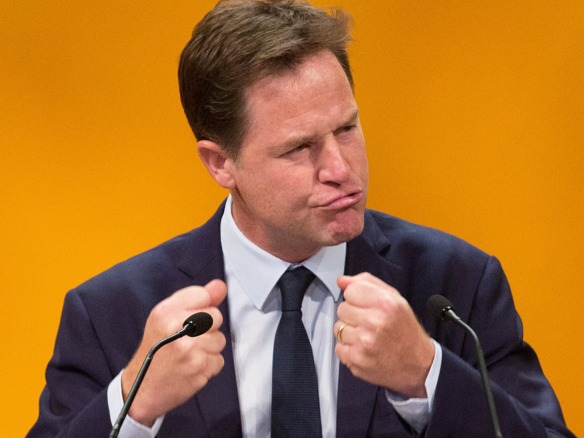 Nick Clegg warns about the danger of following the ‘fax democracy’ of Norway to access trade