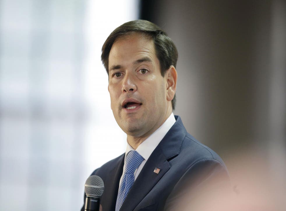 Mr Rubio said he will spend time with his family and make a decision about his future