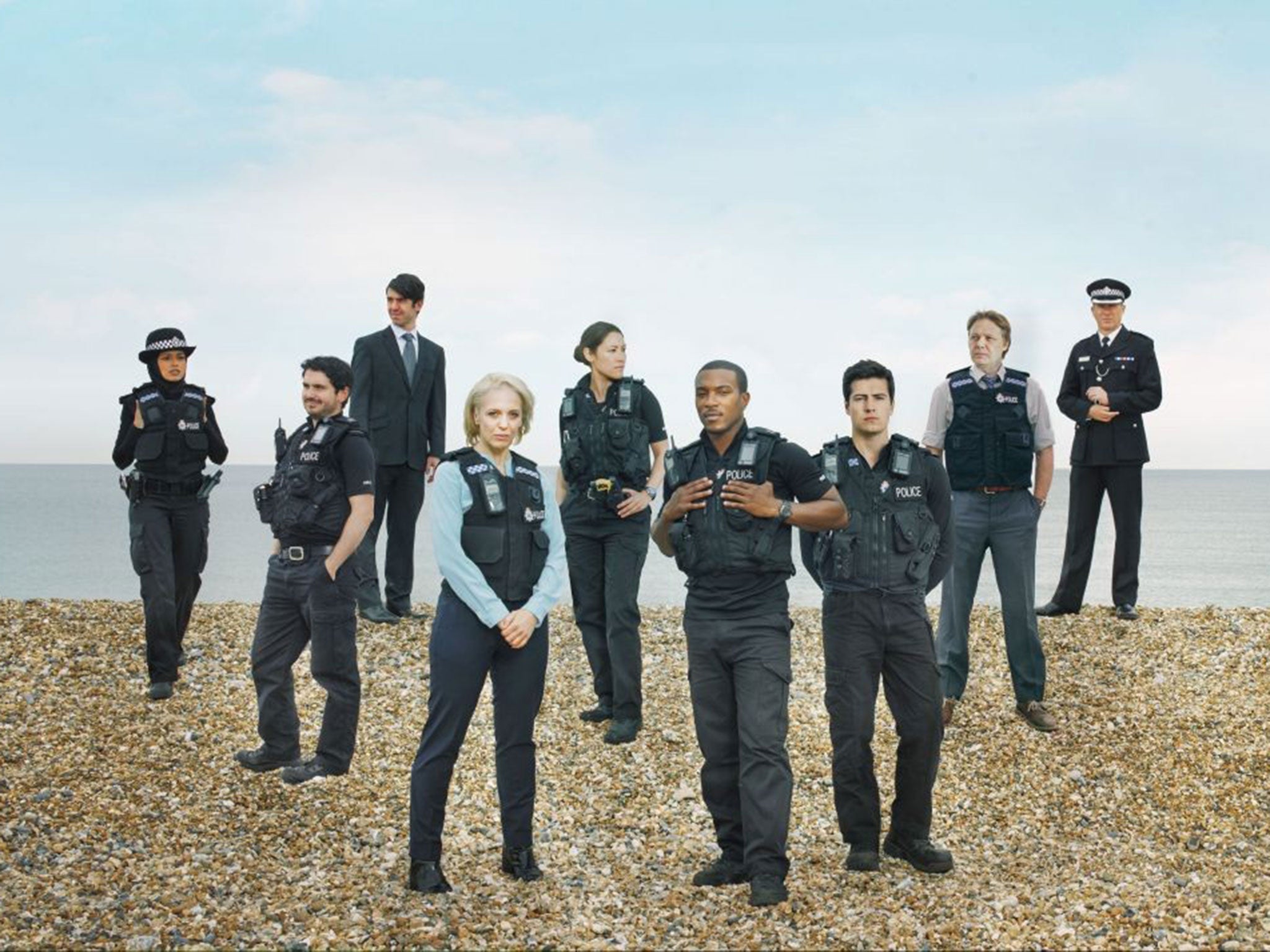 Upping the ante for depicting modern policing: The cast of Cuffs (BBC)