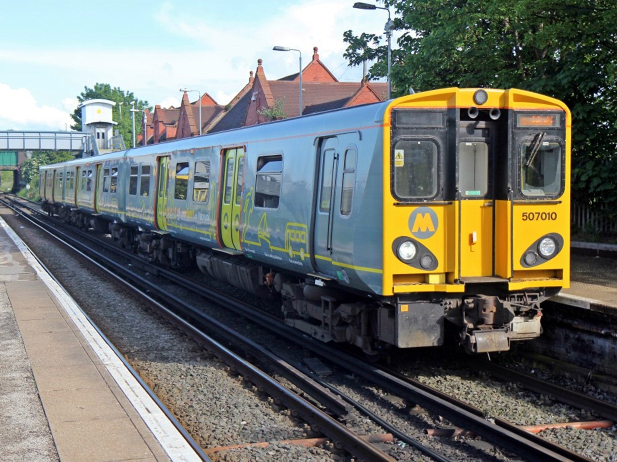 Merseyrail trains have an average age of 36 years