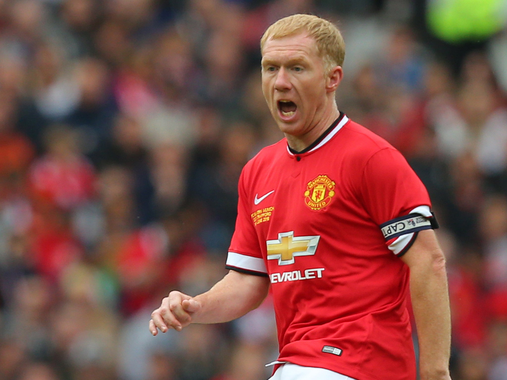 &#13;
"[Scholes] was just always on the same wavelength as you," explained Ryan Giggs (Getty Images)&#13;