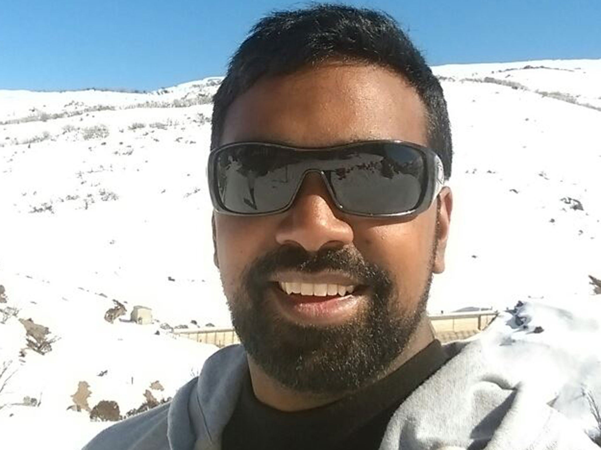 Rav Pillay, 27, is still missing after Sunday's disaster. He was on the boat with his girlfriend and her family.