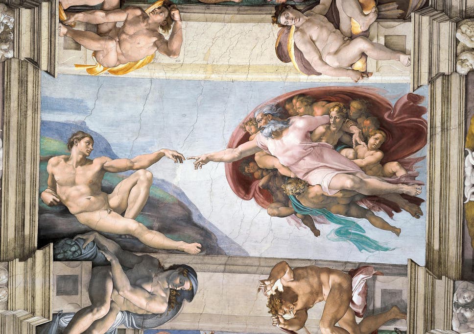 Michelangelo Hid Female Anatomy Symbols In Sistine Chapel