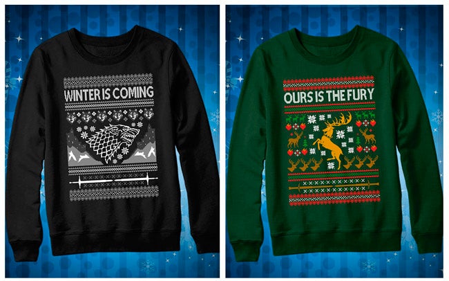 Christmas jumper game 2025 of thrones