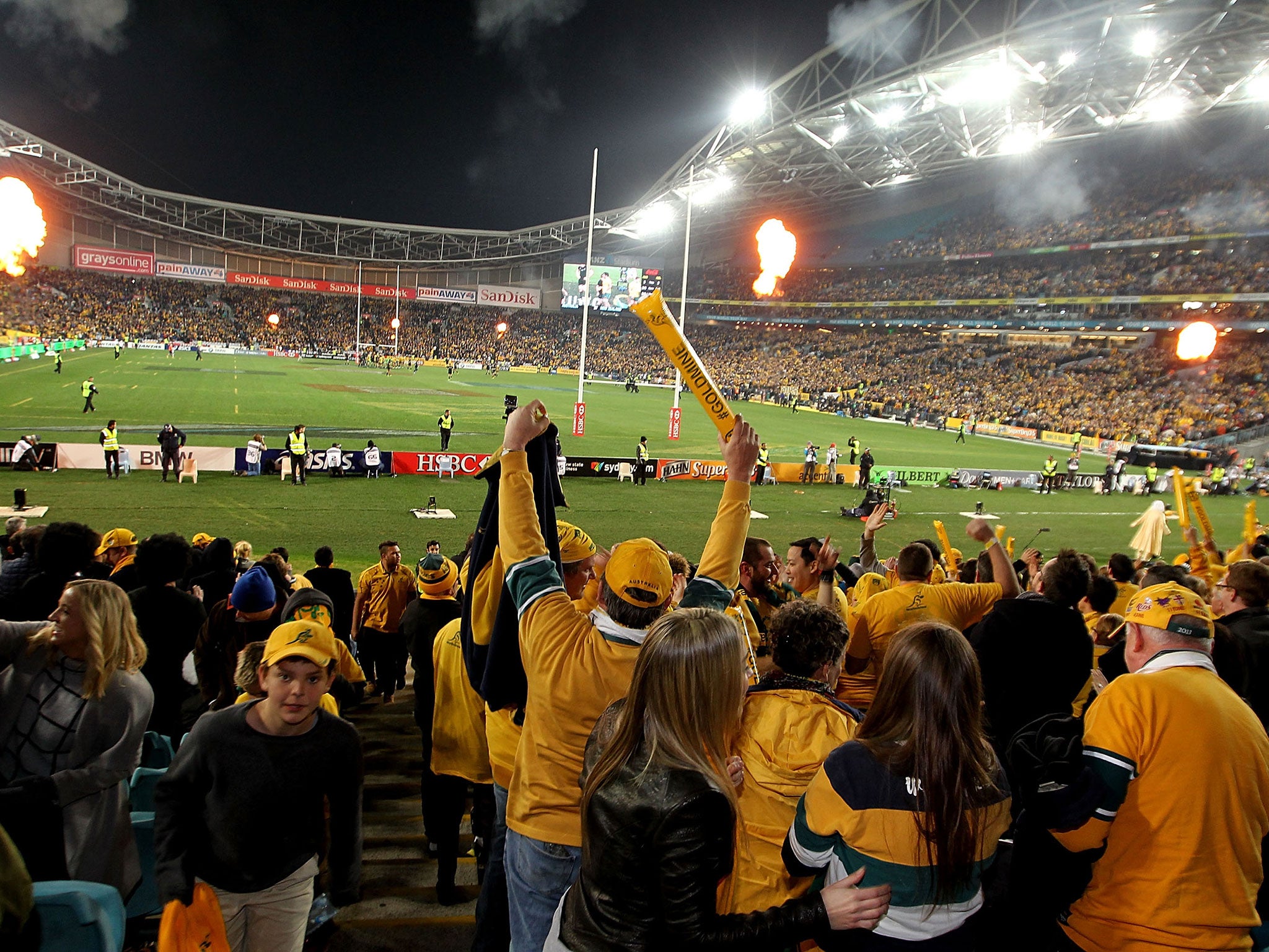 Australia and New Zealand fans will have to watch the Rugby World Cup final in the middle of the night