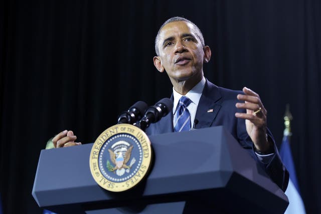 President Obama delivers a speech on drug abuse in West Virginia.