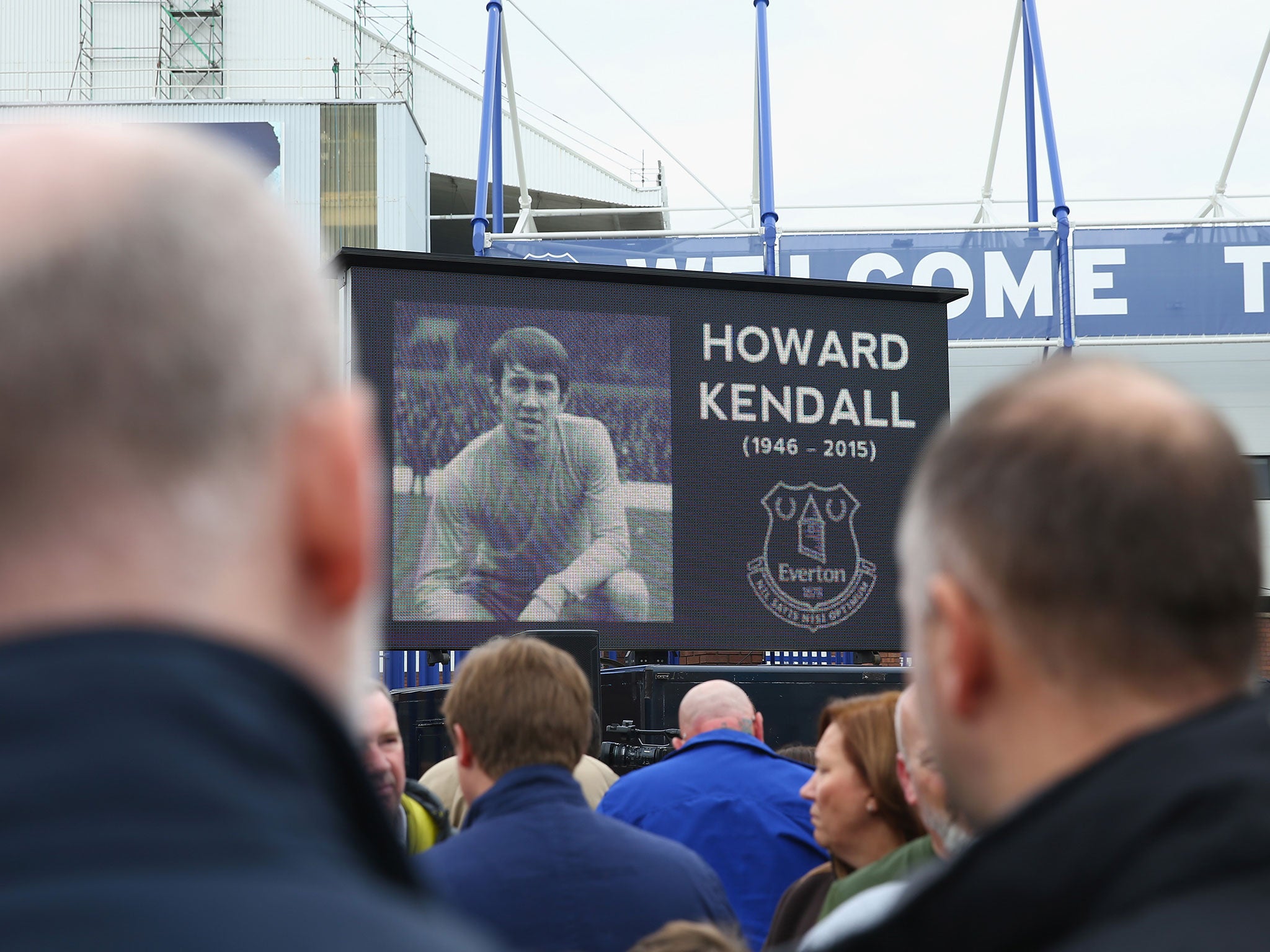 Tributes are paid to Howard Kendall