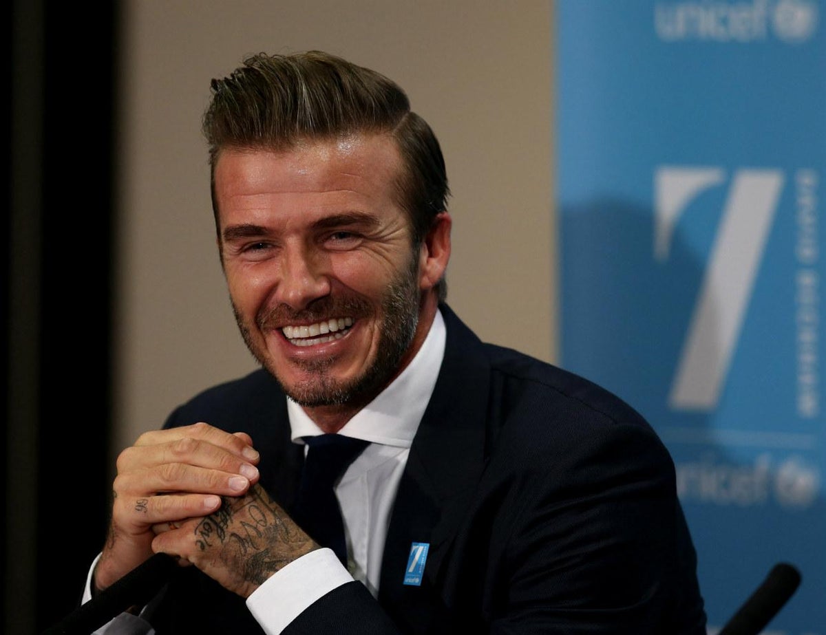 David Beckham Shares Picture Of New Hand Tattoo Designed By Daughter Harper On Instagram The Independent The Independent
